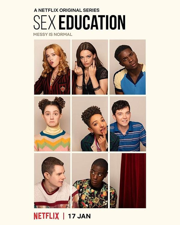 3. Sex Education (IMDb: 8.3)