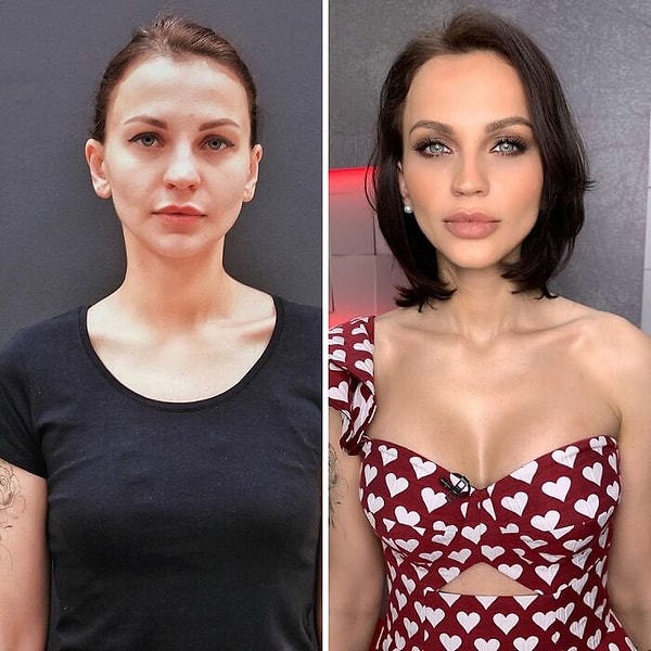 8. Евгений Жук с удовольствием участвует в телевизонных шоу, где демонстрирует, как сильно меняет образ человека хорошая прическа и правильный современный макияж.