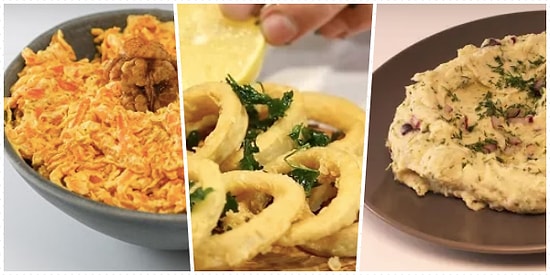 Bu Videolu Tarifler ile Yemek Yapmak Çok Daha Kolay! Güzel Sofralarınız İçin 10 Harika Meze Tarifi