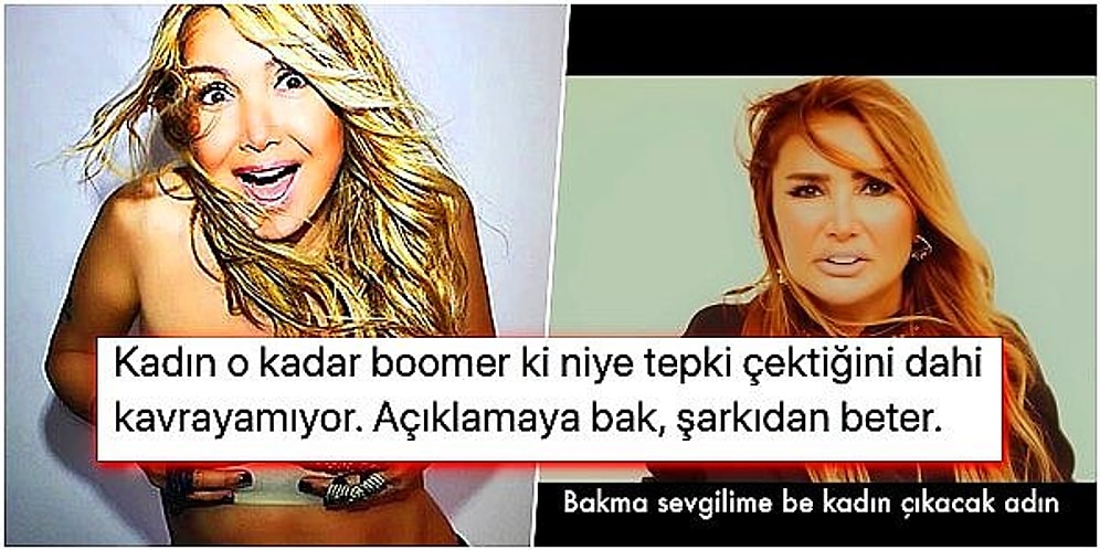 Yonca Evcimik Yeni Şarkısına Gelen Tepkilere Kafalardan Duman Çıkartan Bir Açıklama Yaptı!