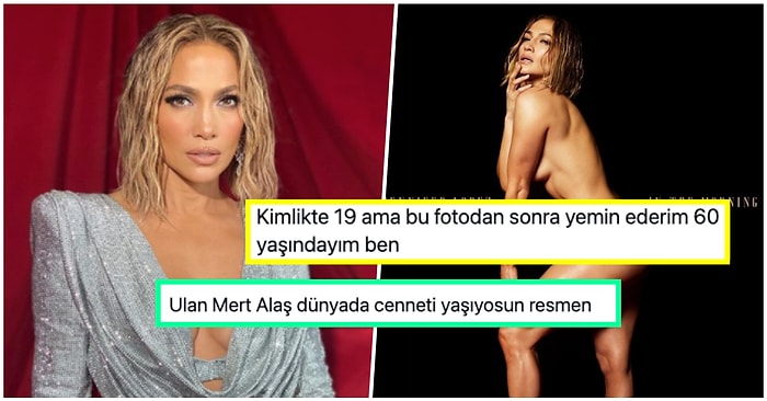 51 Yaşındaki Jennifer Lopez'in Ünlü Fotoğrafçı Mert Alaş'a Verdiği Çırılçıplak Poz Sıcaklık Artışına Neden Oldu 🔥