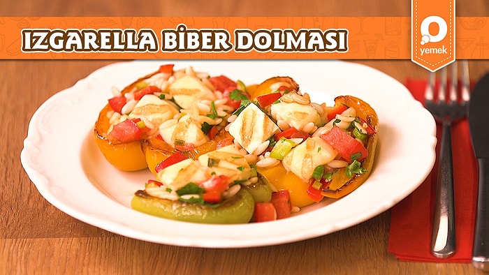 Sofralarınızı Lezzet Şölenine Çevirecek Izgarella Biber Dolması Nasıl Yapılır?