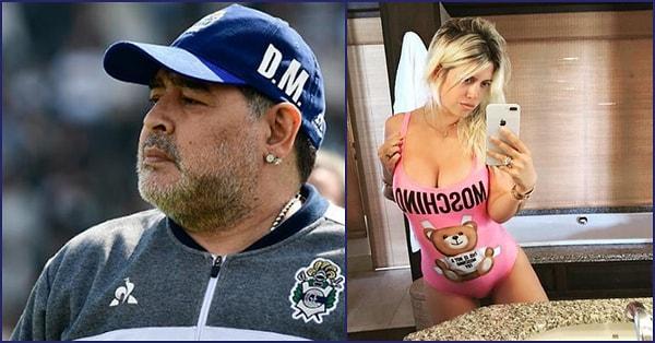 Magazin basının daha önce de birlikte olduklarını iddia ettiği Maradona-Wanda Nara ilişkisi tekrar gün yüzüne çıktı.