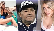 Ölümüyle Futbol Camiasını Yasa Boğan Dünyaca Ünlü Futbolcu Maradonayla Cinsel İlişkiye Girdiği İddia Edilen Wanda Nara Kimdir, Kaç Yaşında ?