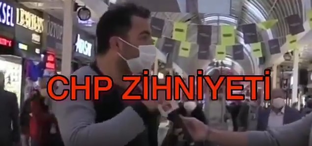 Kimse de buna itiraz etmiyor diyen vatandaş, ekonominin bu durumda olmasının nedenini ise 'CHP Zihniyeti'ne bağladı.