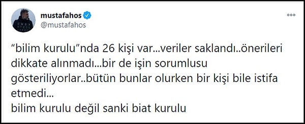 Bilim Kurulu'nun "birinci dereceden sorumlu" tutulması sosyal medyada bu şekilde yankılandı 👇