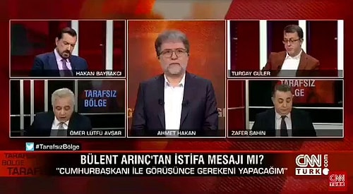 CNN Türk'te Eski Meclis Başkanı Cemil Çiçek Olduğu Düşünülerek Başka Birinin Tweet'leri Okundu