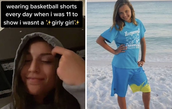 13. "В 11 лет я каждый день носила баскетбольные шорты, чтобы никто не подумал, что во мне слишком много девчачьего".