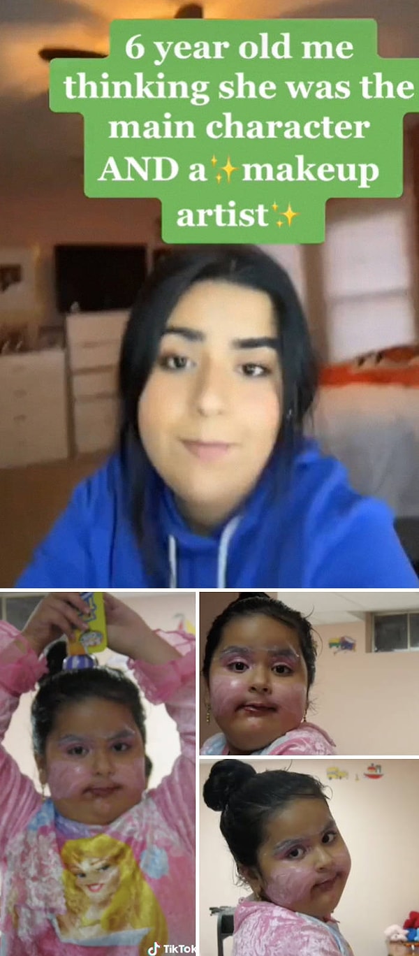 15. "Я в 6-летнем возрасте воображаю себя профессиональным визажистом".