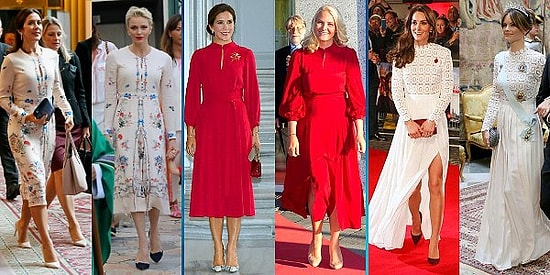 15 раз, когда члены королевских семей появились в одном и том же платье