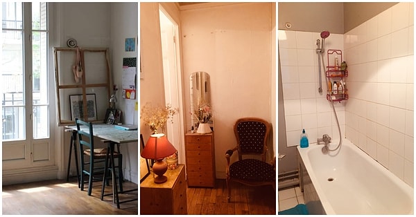 Это тоже стандартный парижский дом...