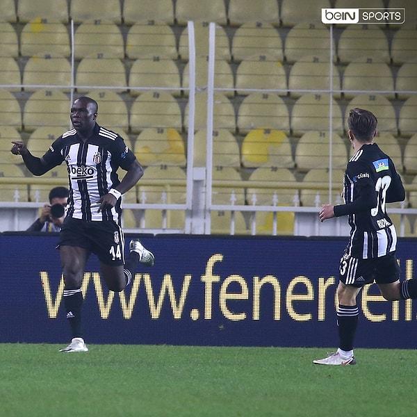20. dakikada Aboubakar yine sahneye çıktı ve takımının ve kendisinin 2. golünü attı: 0-2