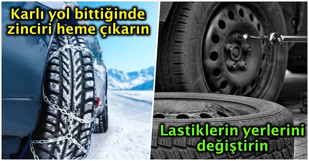 Araç Lastiğinizin Ömrünü Uzatabilmek İçin Uygulayabileceğiniz 17 Davranış