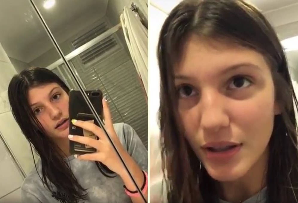 Anneannesinde Duş Alan Genç Kızın Yaşadığı Ufak Çaplı Şok