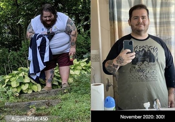 5. "Этим утром я встал на весы и с удивлением обнаружил, что вешу меньше 140 кг!"