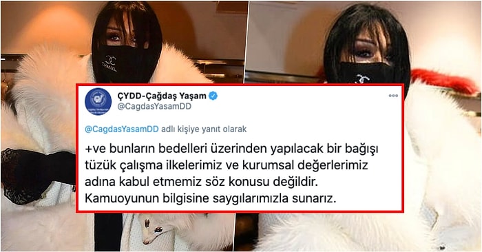 Aldığı Binlerce Liralık Kürkler Eleştirilince ÇYDD'ye Bağışlayacağını Söyleyen Bülent Ersoy'a ÇYDD'den Cevap Gecikmedi