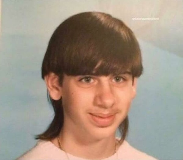 12. Прическа в стиле "Девственник навсегда".