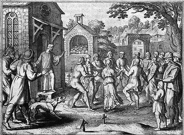 6. 1518 yılında Strasbourg şehri bir 'dans vebası' yaşamıştı. Yani insanlar günlerce kendilerini kontrol edemeden dans ediyorlardı.