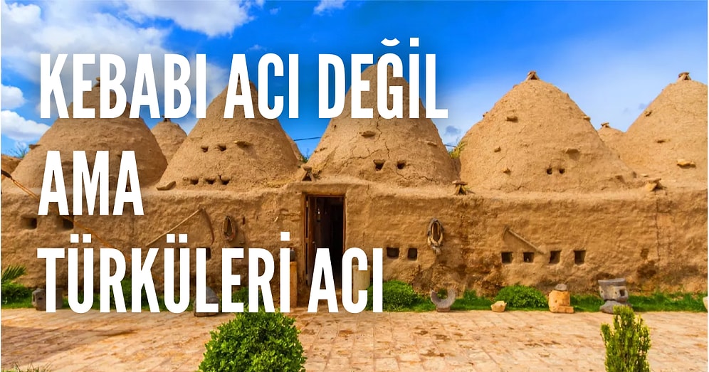 Harran’dan Balıklıgöl’e Acısıyla İsot Yemişten Beter Eden 15 Urfa Türküsü