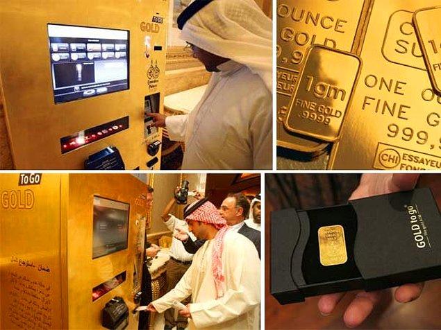 15. "Dubai'de altın otomatı görünce şok olmuştum..."