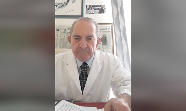 Açıklamaları ile insanları ikiye bölen Dr. Roberto Petrella, videosunda şu ifadeleri kullanıyor...
