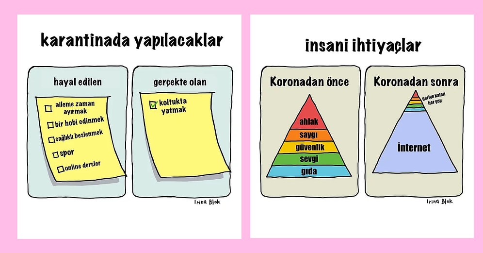 Pandeminin Hayatımızda Ne Denli Büyük Bir Etki Bıraktığını Gözler Önüne Seren 15 İllüstrasyon