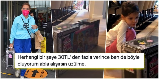 Kızına Aldığı 3 Bin Liralık Oyuncak Yüzünden Sinir Krizi Geçiren Demet Akalın'a Gelen Birbirinden Komik Tepkiler