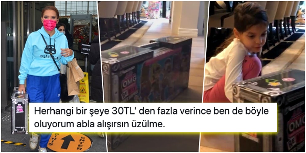 Kızına Aldığı 3 Bin Liralık Oyuncak Yüzünden Sinir Krizi Geçiren Demet Akalın'a Gelen Birbirinden Komik Tepkiler