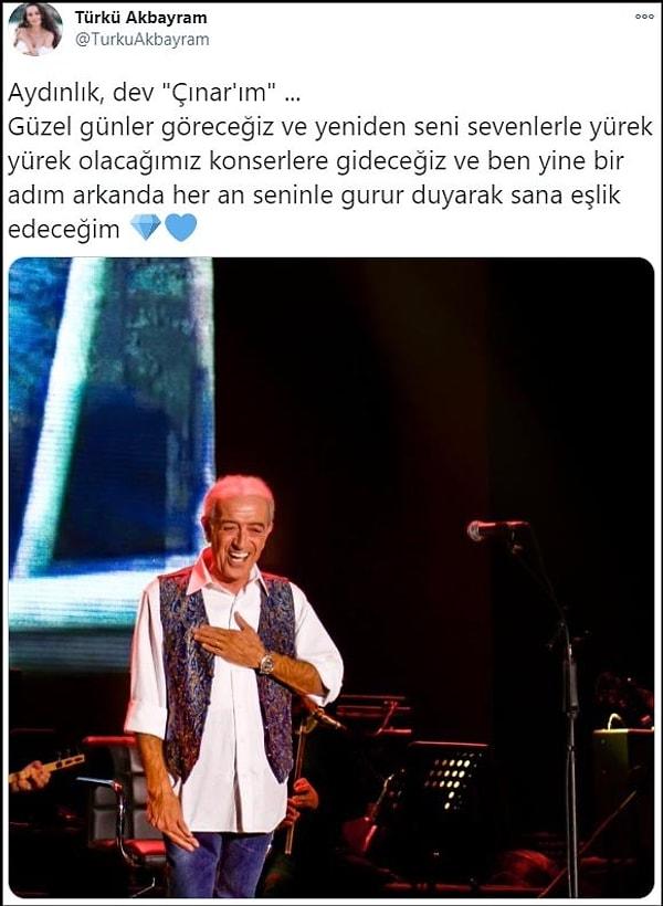14. Edip Akbayram'ın kızı Türkü, yaptığı paylaşımla Edip Akbayram'ın hayranlarını korkuttu!