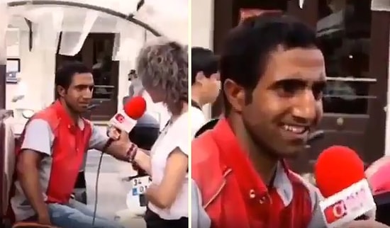 İnternetini Yeni Bağlatanlar İçin: Muhabirin 'Skinny Falan Giyiyorsun' Sözünü Duyunca Bir Tuhaf Olan Adam