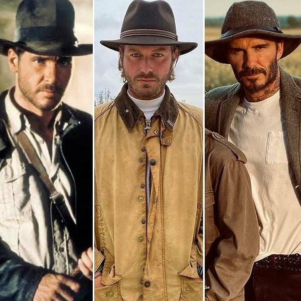 Indiana Jones karakteri ve David Beckham'a da...En yakışıklısı bizim Kıvanç'ımız ama, sizce?