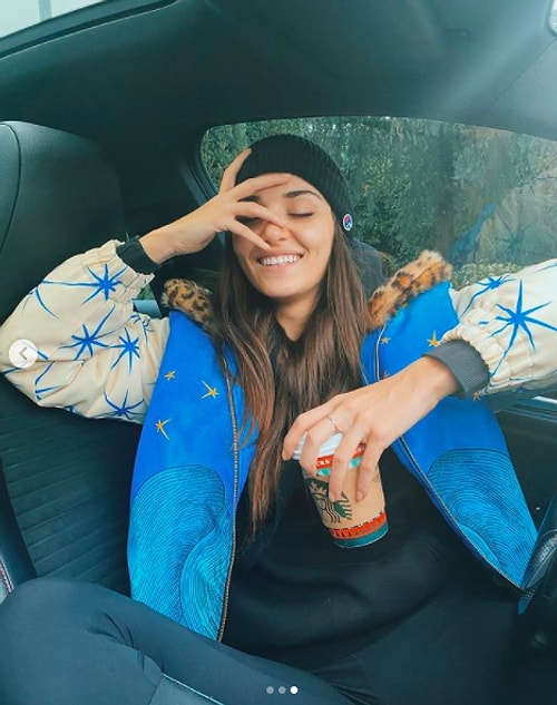 Hande Erçel, Kerem Bursin ile ilgili esprili bir paylaşım yaptı!