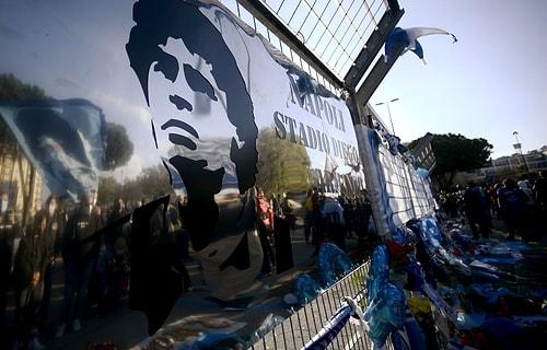 Napoli'nin Stadı San Paolo'nun Adı Artık 'Diego Armando Maradona'