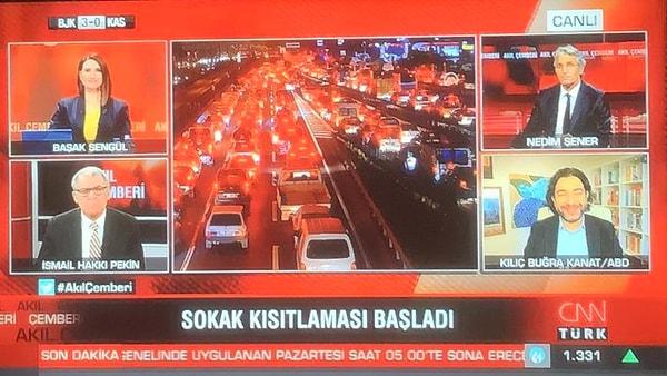 Kısıtlama başlamasına rağmen İstanbullular yoğunluk nedeniyle yollardaydı 👇
