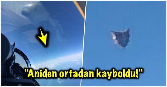 2020 Bitmeden Uzaylılar da Yetişti! ABD'li Bir Savaş Pilotu UFO Fotoğrafını Çektiğini İddia Etti