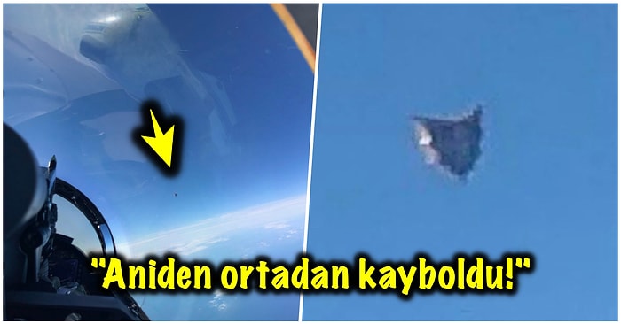 2020 Bitmeden Uzaylılar da Yetişti! ABD'li Bir Savaş Pilotu UFO Fotoğrafını Çektiğini İddia Etti