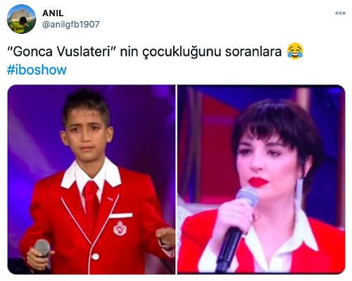 İbo Show'a Yanar Dönerli Kırmızı Ceketiyle Katılan Gonca Vuslateri Damga Vurdu, Şakalar Havalarda Uçuştu