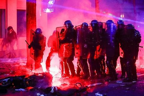 Fransa Yeni Güvenlik Yasa Tasarısına Karşı Sokaklara Döküldü: Araçlar Ateşe Verildi, 22 Gözaltı