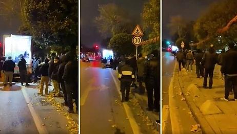 İstanbul'da Sokakta Yaşayan Vatandaşlar Saraçhane'de Yüzlerce Metrelik Çorba Kuyruğu Oluşturdu