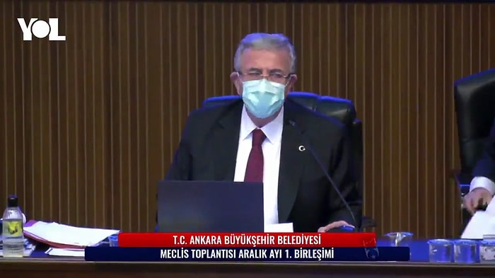 Mansur Yavaş'tan Masalara Vuran AKP Grubuna: 'Masaya Çık Tepin İstersen!'