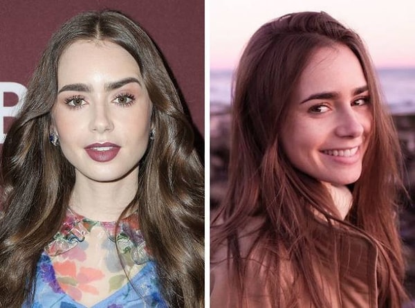 7. Лили Коллинз