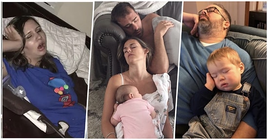 Anne Baba Olduktan Sonra Eski Hayatlarından Eser Kalmayan Birbirinden Komik ve Yorgun 19 Ebeveyn