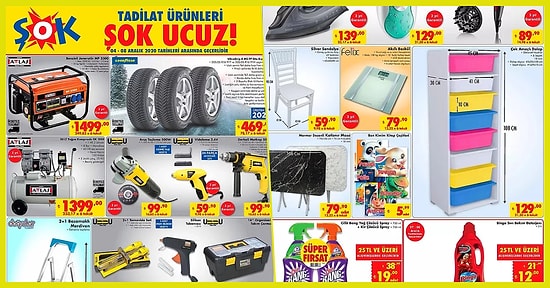 ŞOK 4-8 Aralık İndirimleri Devam Ediyor: ŞOK Marketlerinde İndirim Ürünlerinde Bu Hafta Neler Var ?