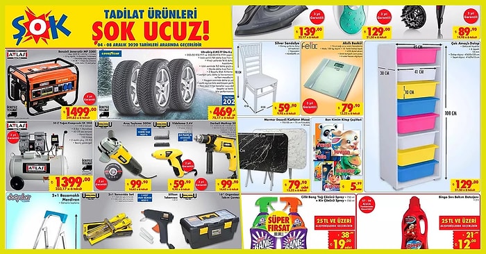 ŞOK 4-8 Aralık İndirimleri Devam Ediyor: ŞOK Marketlerinde İndirim Ürünlerinde Bu Hafta Neler Var ?