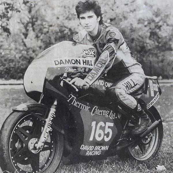 Hill'in asıl hayali motosiklet yarışçısı olmaktı.