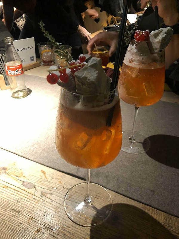 7. Хардкорный коктейль с камнями.