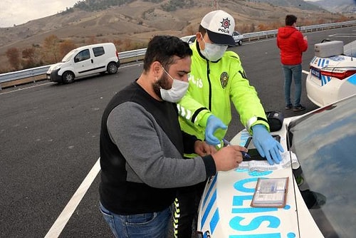 Kış Lastiğinden Ceza Yedi, Salgını Bahane Gösterdi