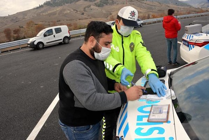 Kış Lastiğinden Ceza Yedi, Salgını Bahane Gösterdi