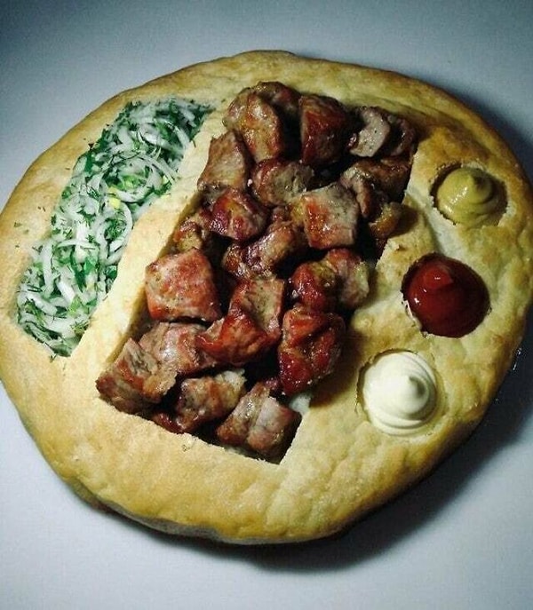 9. Почти нормальная тарелка, но еще есть поле для работы.