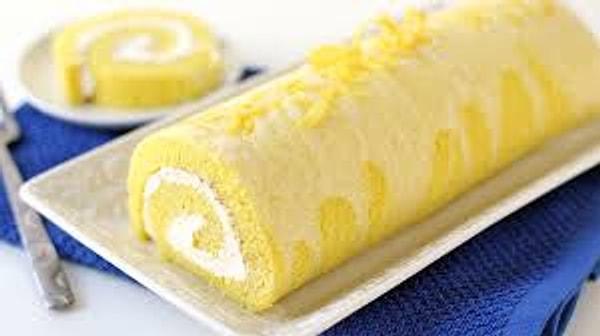 7. Limonlu Rulo Pasta Tarifi: